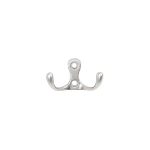 Furniture hook two-horn met. WP19 matte chrome GRIDLI - Image 4
