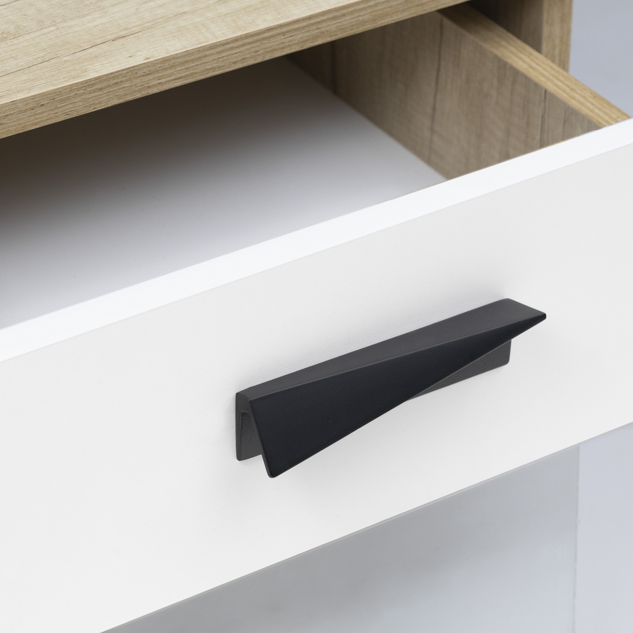 Furniture handle bracket met. SANGRITA 64 black matte, AKS - Image 6
