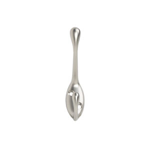 Furniture hook two-horn met. VIOL satin AKS - Image 4