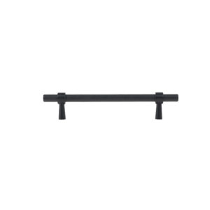 Furniture handle bracket met. GRAFITTI 192 matte black, AKS - Image 3