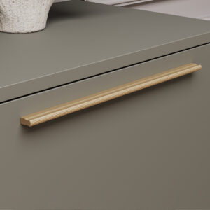 Furniture handle aluminum bracket ENIGMA 320 brushed gold, AKS - Image 8