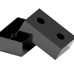 Furniture support plast. 60x40x20 black RP - Image 1