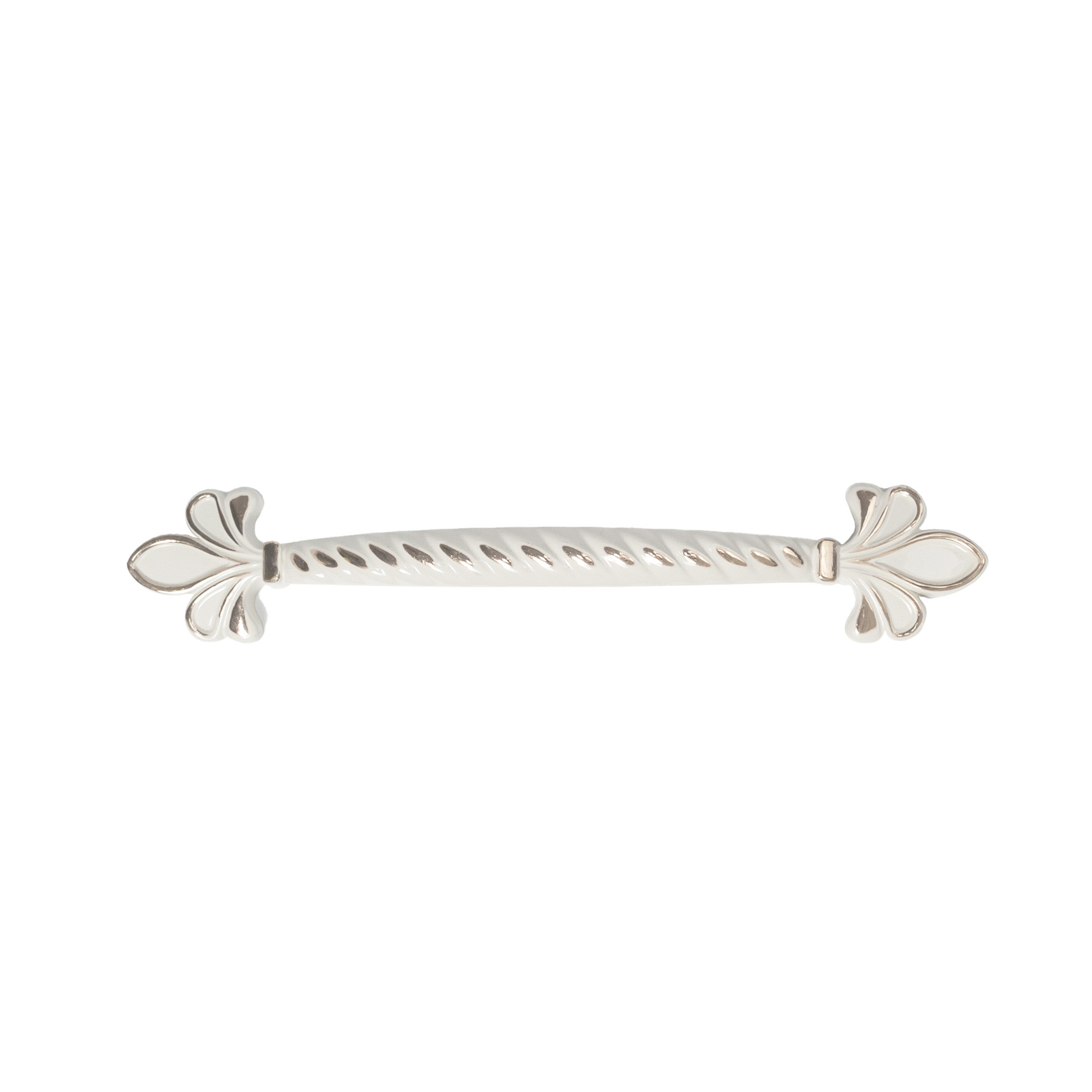 Furniture handle bracket met. MILK 96 gold+ white, AKS - Image 4