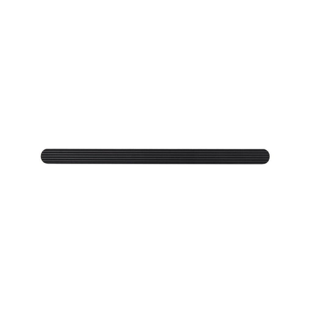 Furniture handle aluminum bracket GAME 128 matte black, AKS