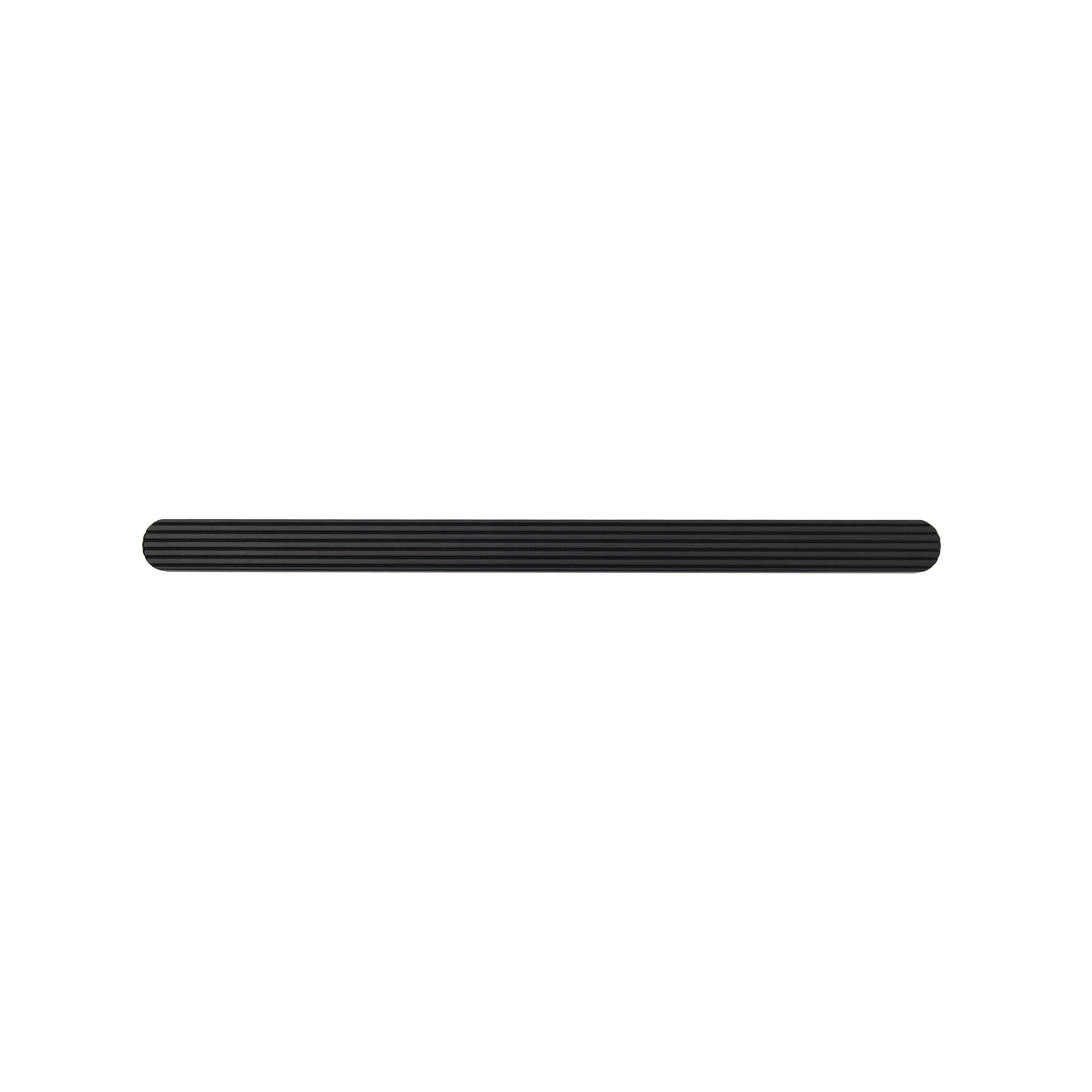 Furniture handle aluminum bracket GAME 128 matte black, AKS - Image 4