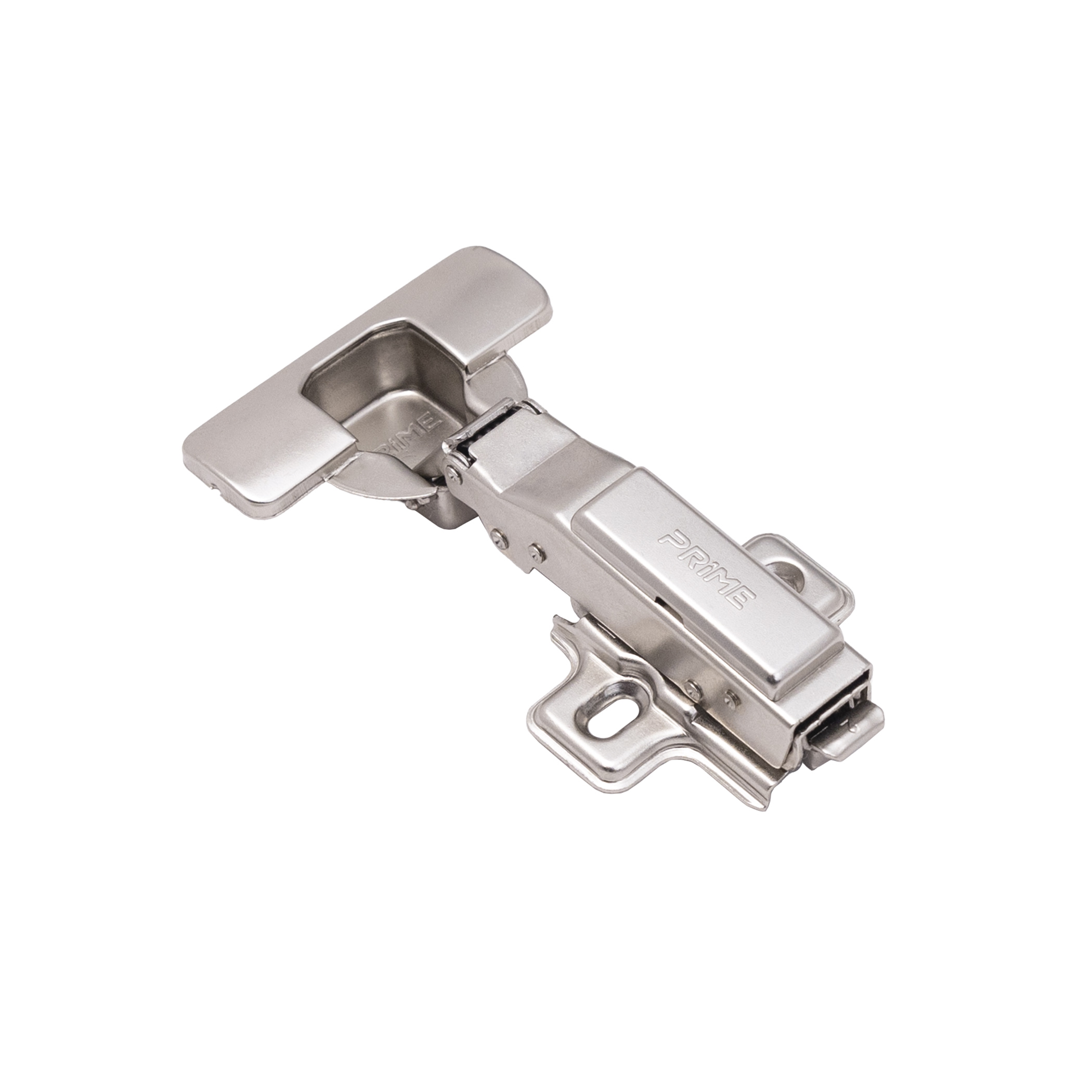 Overhead hinge with closer 45mm h0 clip-on PRIME by AKS (screws, plugs) (pack = 2 pcs.) - Image 1