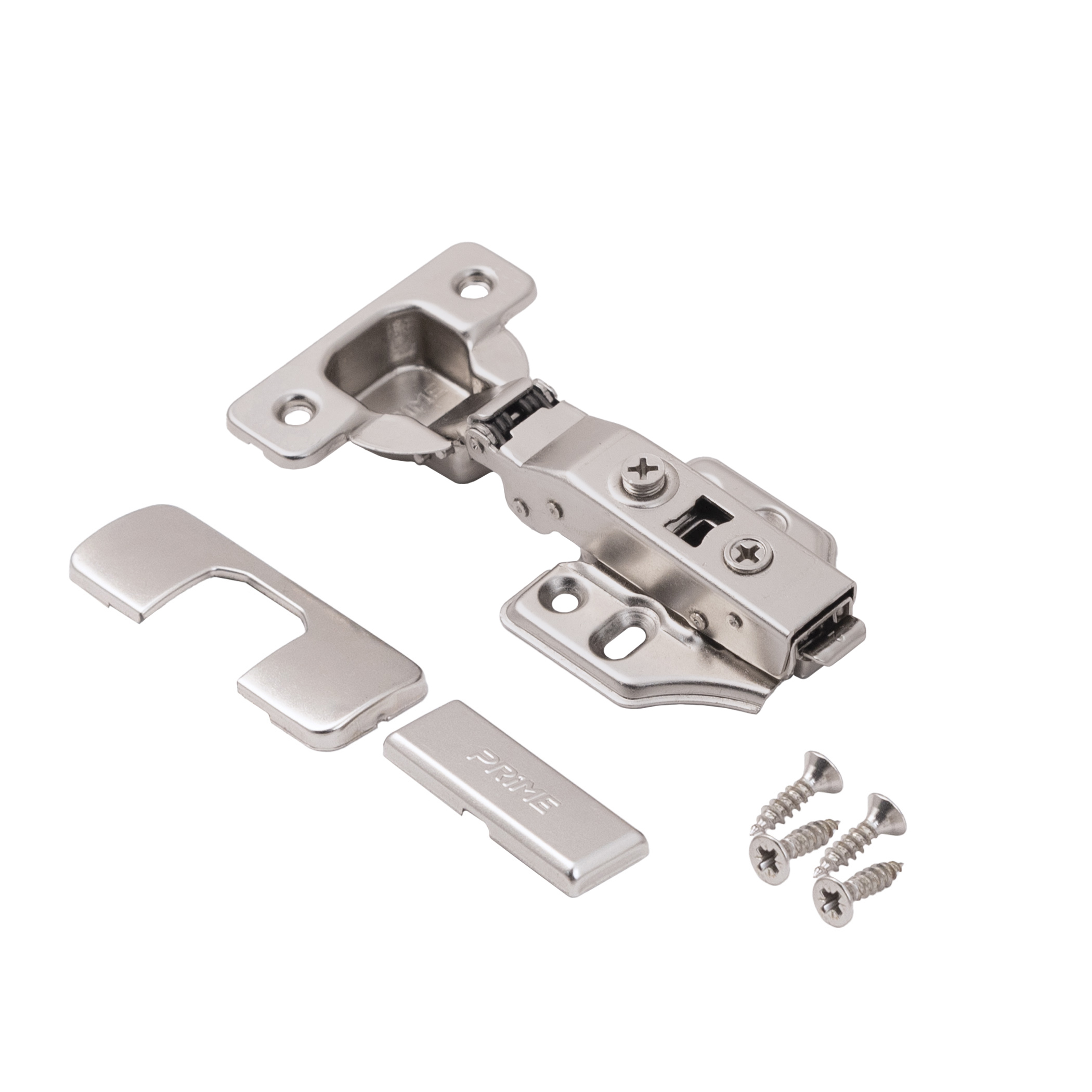 Overhead hinge with closer 45mm h0 clip-on PRIME by AKS (screws, plugs) for facades up to 28mm (pack = 2 pcs.) - Image 4