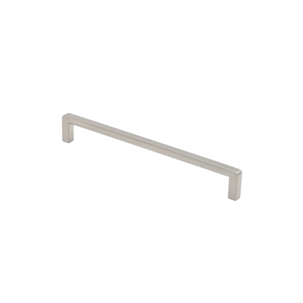 ავეჯის სახელური კავი ლითონის SKYLINE 160 გაპრიალებული ნიკელი,AKS ტიპი 2