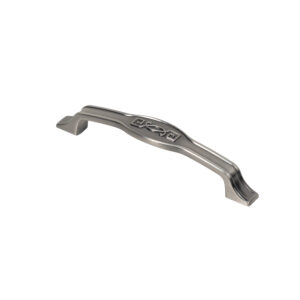 Furniture handle bracket met. PAOLA 128 brushed nickel, AKS - Image 3