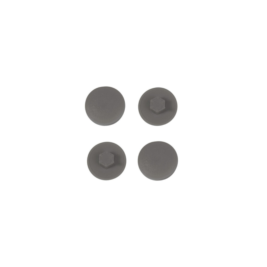 Plastic plug for confirmations dark gray (05) PL (pack of 1 thousand pieces)