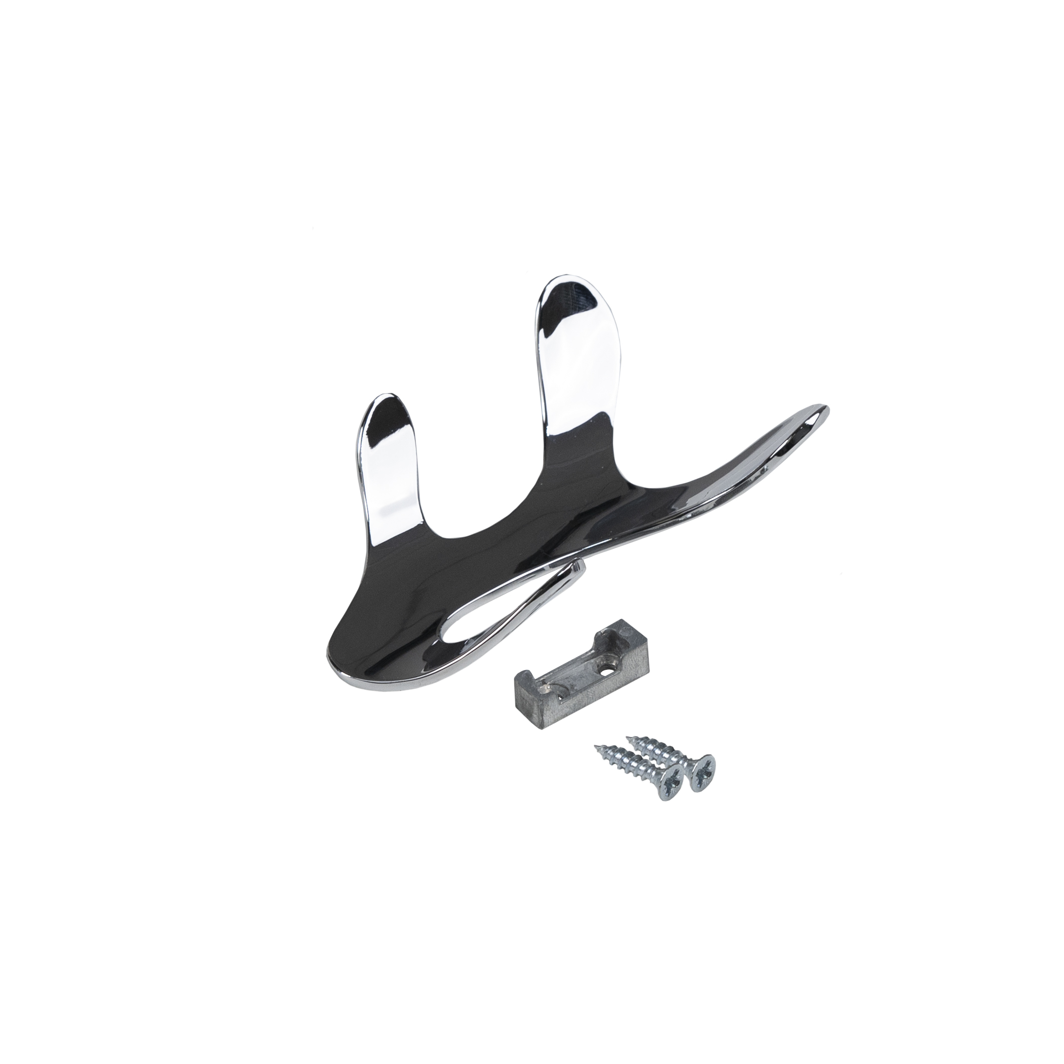 Furniture hook four-horn met. KORAL chrome AKS - Image 4
