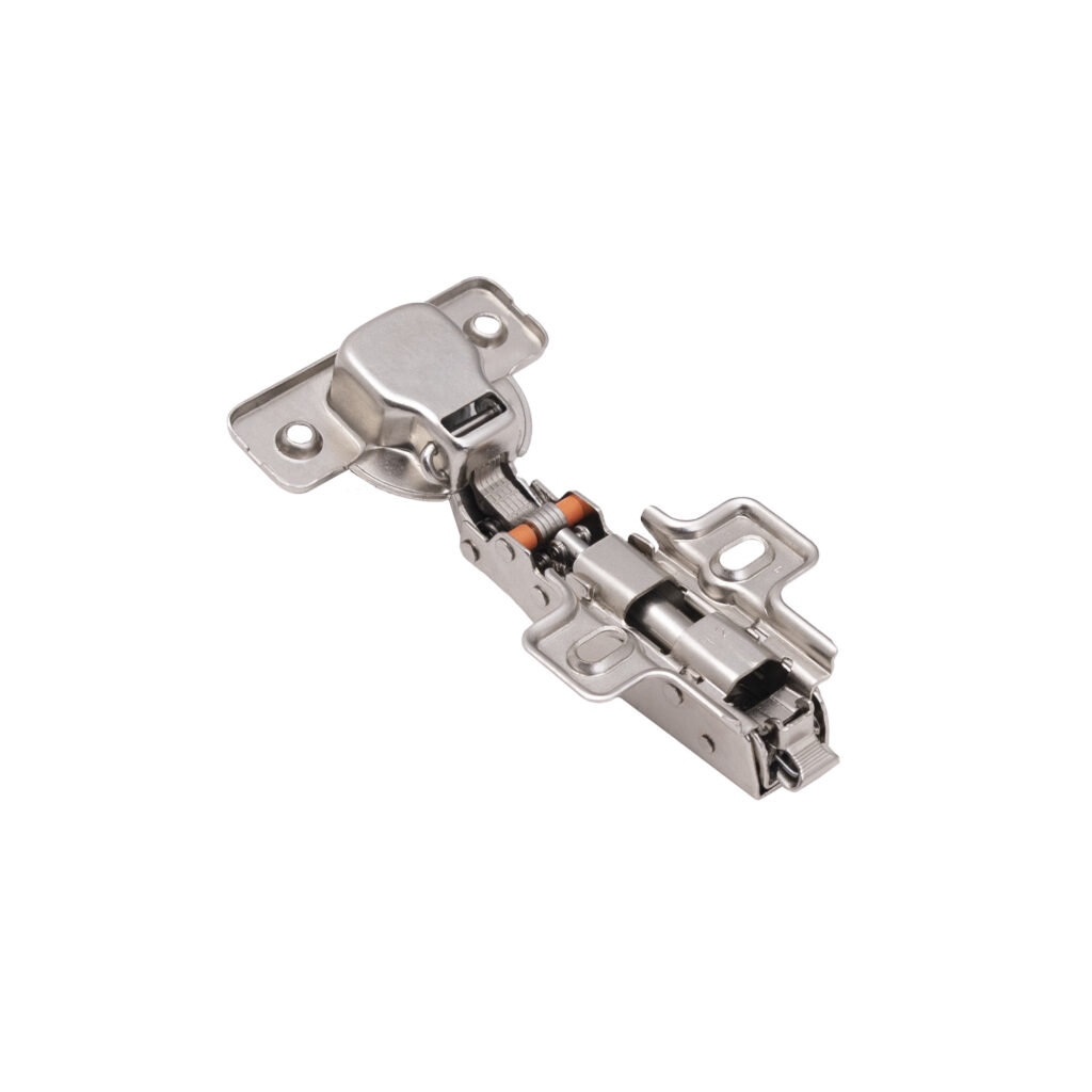 Overhead hinge with closer 45mm h0 clip-on PRIME by AKS (screws, plugs) (pack = 2 pcs.)